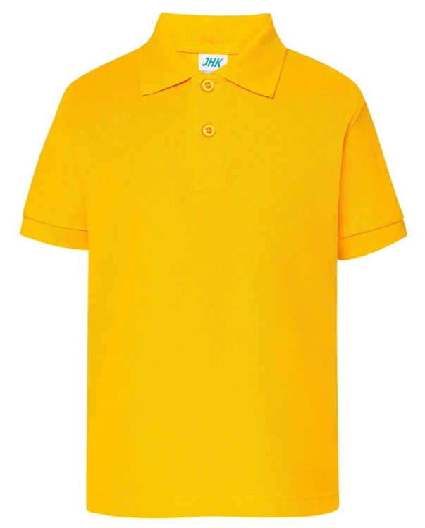 Koszulka polo dziecięca brzoskwiniowa JHK