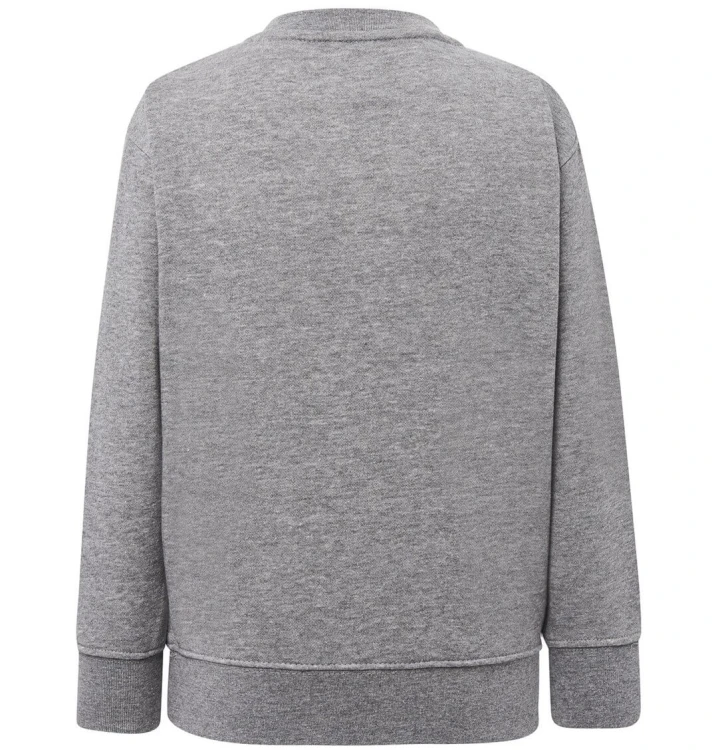 Bluza dziecięca nierozpinana szara - tył